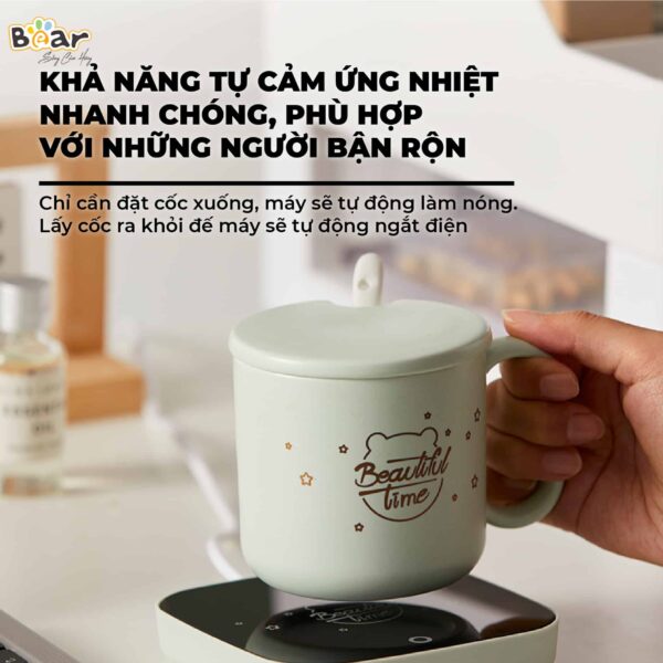 Đế hâm nóng đồ uống DRBD-C16J5 tiện lợi - Ảnh 3