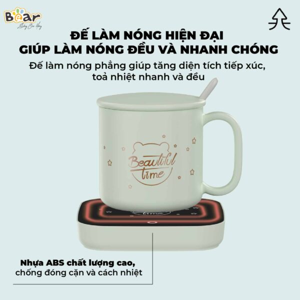 Đế hâm nóng đồ uống DRBD-C16J5 tiện lợi - Ảnh 5