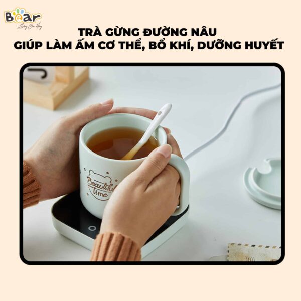 Đế hâm nóng đồ uống DRBD-C16J5 tiện lợi - Ảnh 7