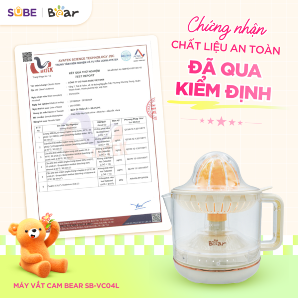 Máy vắt cam Bear SB-VC04L - Ảnh 2