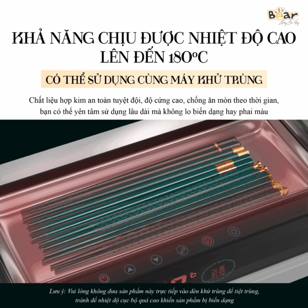 Đũa ăn cao cấp kháng khuẩn CX-E0102 - Ảnh 11
