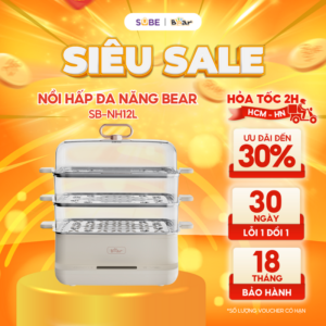 Nồi hấp Bear SB-NH12L
