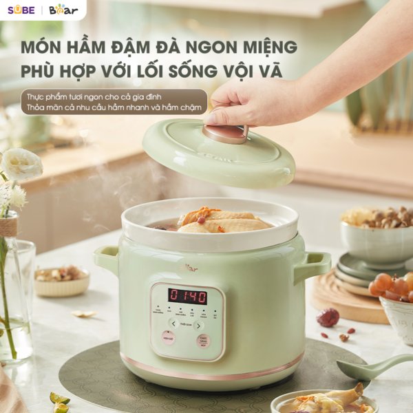 Nồi nấu chậm Bear 2L SB-NNC20 - Ảnh 16
