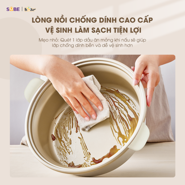 Nồi lẩu Bear 5L SB-NL05F - Ảnh 12