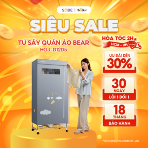 Tủ sấy quần áo Bear HGJ-D12D5