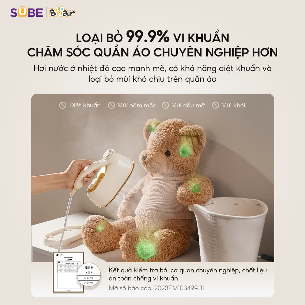 Quần áo thơm tho sau khi là phẳng 