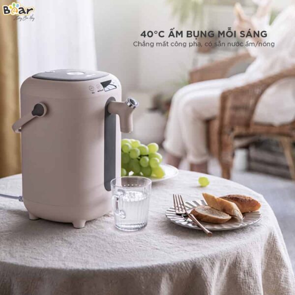 Bình thủy điện Bear 3L KE-B30V1, 11 chức năng giữ ấm - Ảnh 3