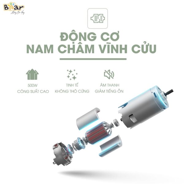 Bộ máy xay cầm tay đa năng Bear JBQ-B50E1 - Ảnh 9