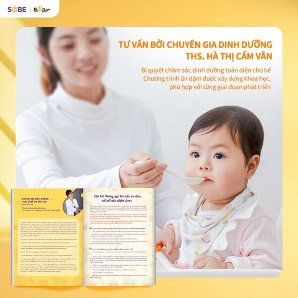 Cẩm nang 50+ công thức ăn dặm với nồi nấu chậm Bear - Ảnh 6
