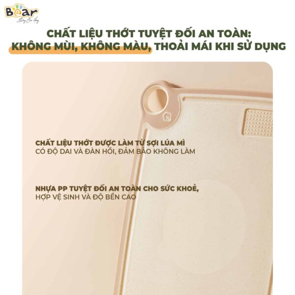 Thớt kháng khuẩn đa năng Bear CX-E0023 - Ảnh 7