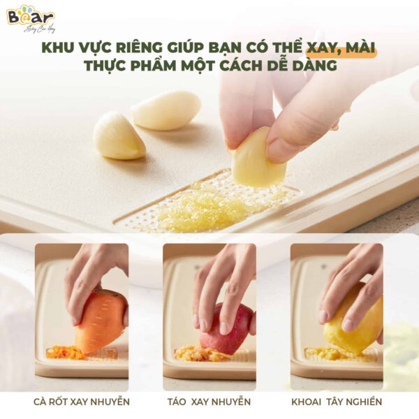 Thớt kháng khuẩn đa năng Bear CX-E0023 - Ảnh 3