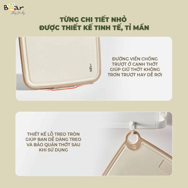 Thớt kháng khuẩn đa năng Bear CX-E0023 - Ảnh 9