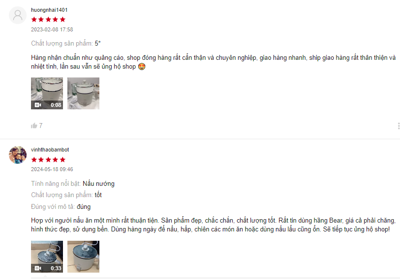 Nồi cứng cáp, chắc tay, trông xinh xắn basic, đúng với mong đợi của mình Sản phẩm y hình chất lượng, sôi nhanh