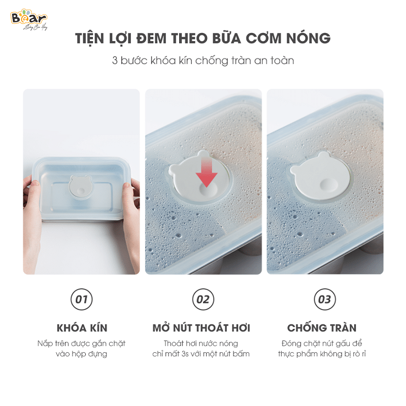 Lưu ý khi dùng hộp cơm điện 2 ngăn đa năng