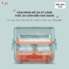 Hộp cơm Bear 2 tầng SB-HC12L khóa kín, chống tràn | Bản Quốc tế - Ảnh 10