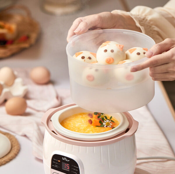 Lồng hấp nồi nấu chậm Bear 0.8l - Ảnh 3