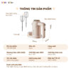 Máy đánh trứng Bear HM-5H01J29 - Ảnh 18