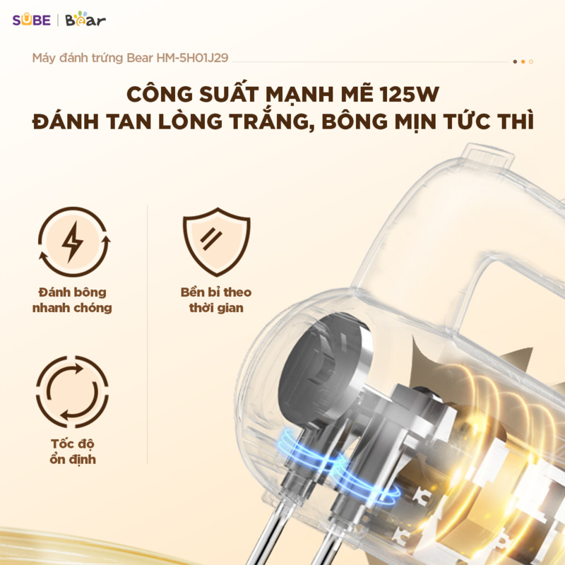 may-danh-trung-hm-5h01j29-6-2 Máy đánh trứng Bear HM-5H01J29 - Ảnh 8
