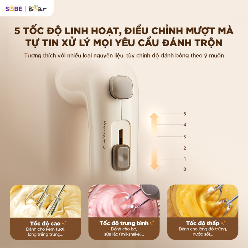 may-danh-trung-hm-5h01j29-8-2 Máy đánh trứng Bear HM-5H01J29 - Ảnh 10