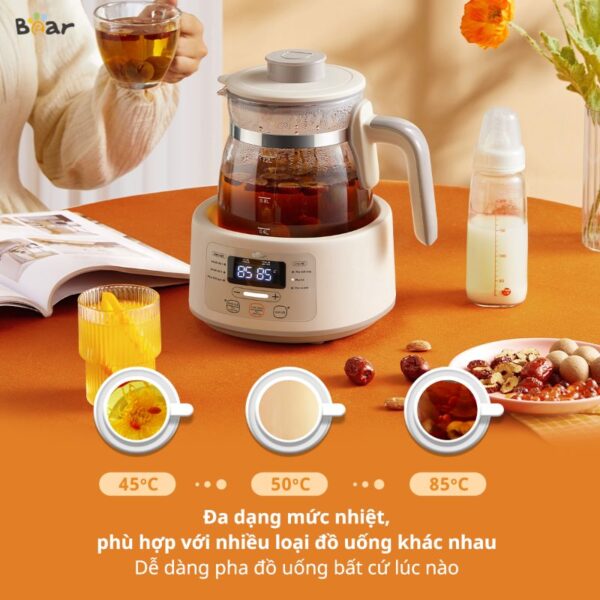 Máy đun nước hâm sữa Bear WW-4H12L - Ảnh 7