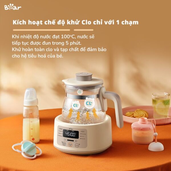 Máy đun nước hâm sữa Bear WW-4H12L - Ảnh 5