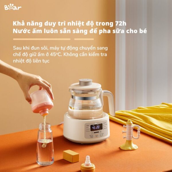 Máy đun nước hâm sữa Bear WW-4H12L - Ảnh 6