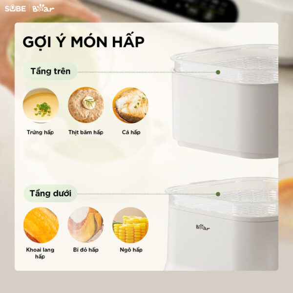 Máy đun nước hâm sữa tiệt trùng Bear WW-5H12V78 - Ảnh 2