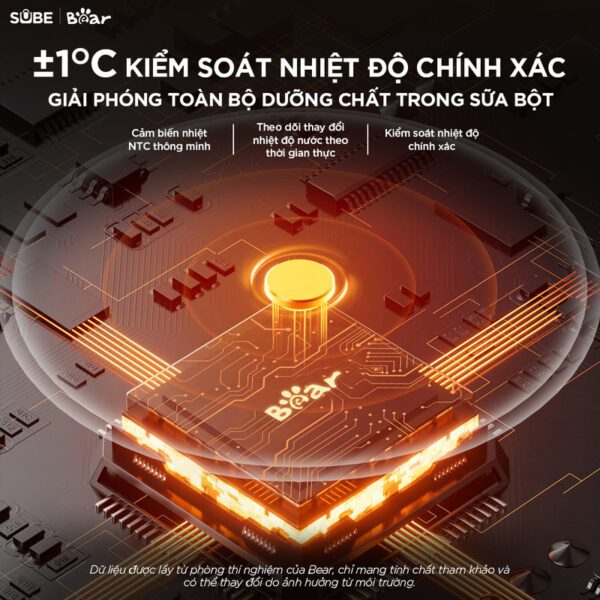 Máy đun nước hâm sữa tiệt trùng Bear WW-5H12V78 - Ảnh 16