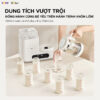 Dung tích 1.3L đủ pha sữa cho bé suốt cả ngày dài
