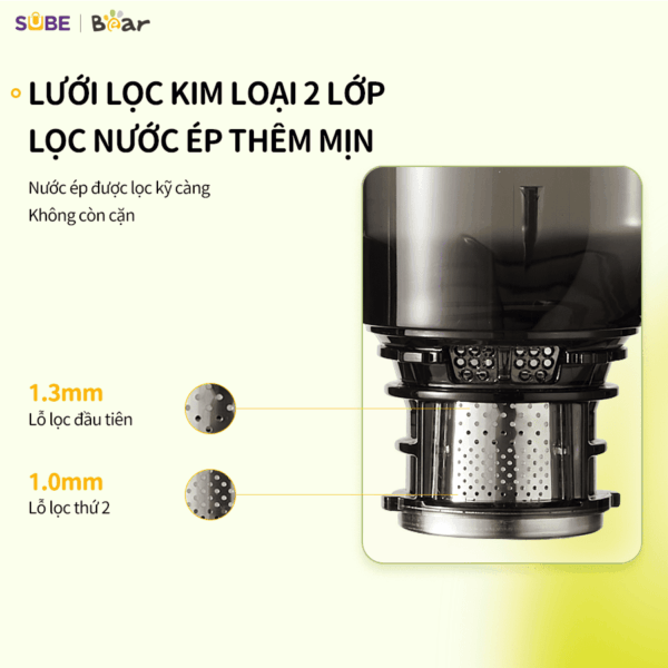 Máy ép chậm Bear SJ-4H01T - Ảnh 2