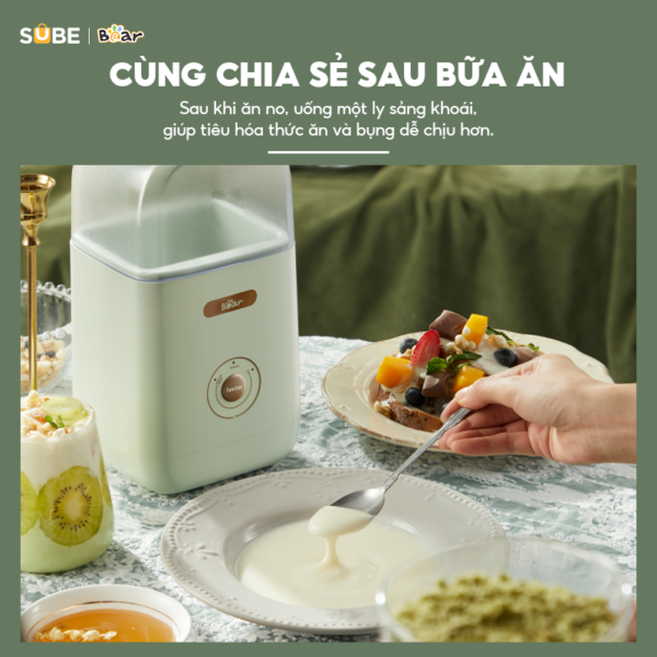Máy làm sữa chua Bear 1L SB-SC12C - Ảnh 5