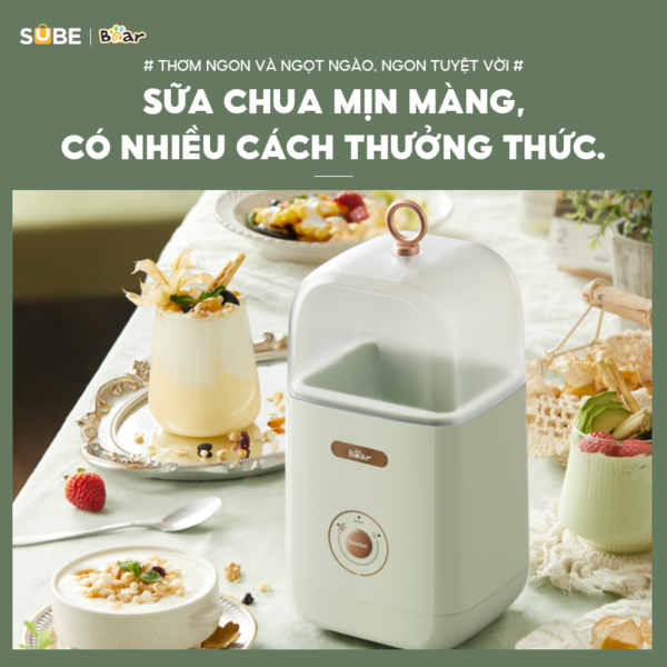 Máy làm sữa chua Bear 1L SB-SC12C - Ảnh 3