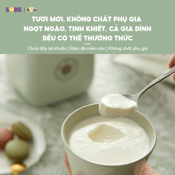 Máy làm sữa chua Bear 1L SB-SC12C - Ảnh 9