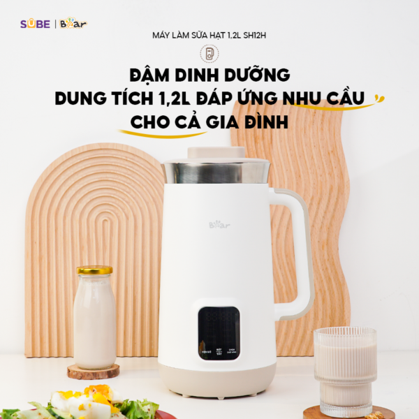 Máy làm sữa hạt Bear 1.2L SB-SH12H - Ảnh 3