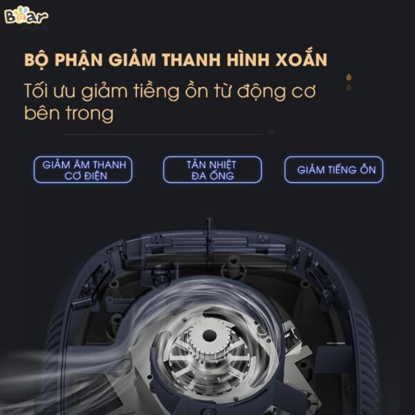 Máy làm sữa hạt Bear 1.5L PBJ-B06S2 - Ảnh 5