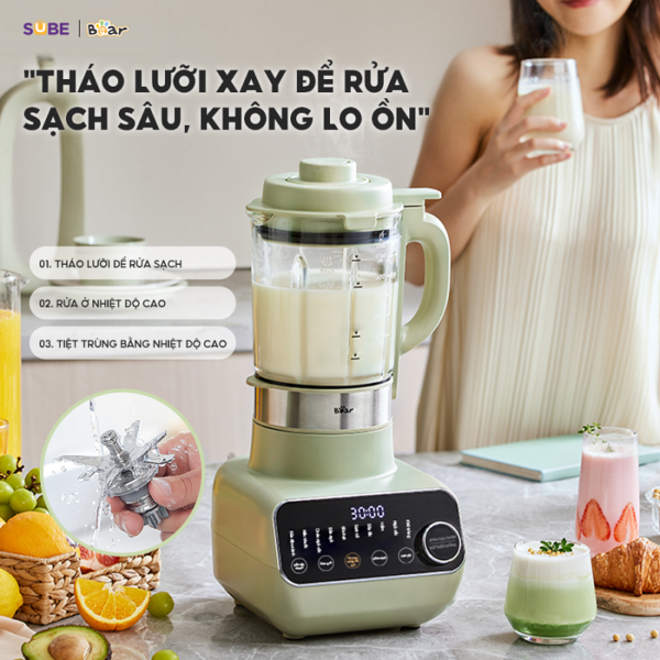 Máy làm sữa hạt Bear 1.75L SB-SH17V - Ảnh 2