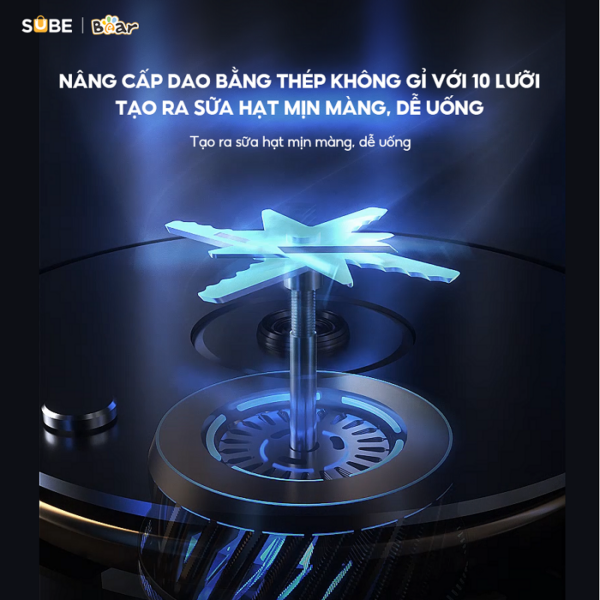 Máy làm sữa hạt Bear 1L SB-SH09Q - Ảnh 12