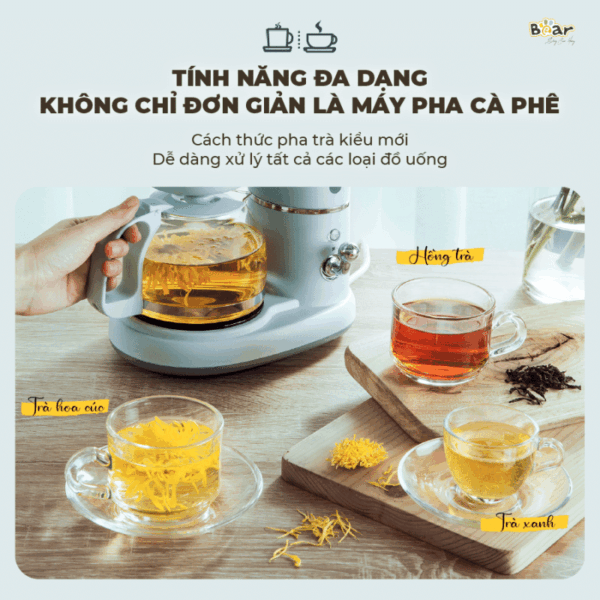 Máy pha cà phê Bear SB-CF06A - Ảnh 11