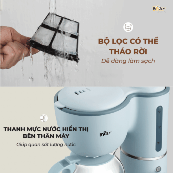 Máy pha cà phê Bear SB-CF06A - Ảnh 15