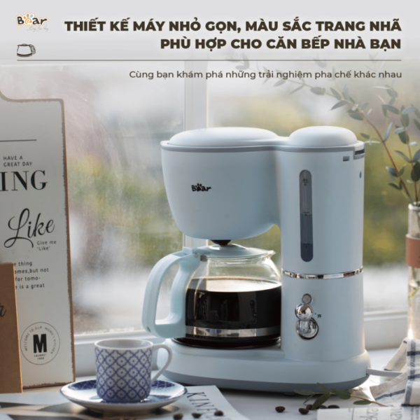 Máy pha cà phê Bear SB-CF06A - Ảnh 2