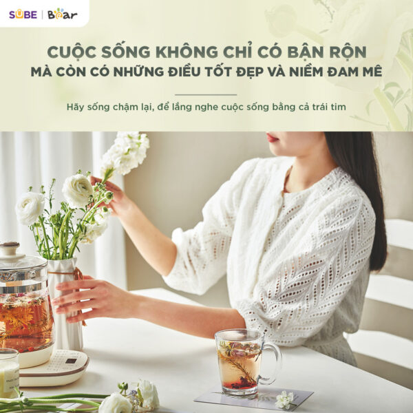 Máy pha trà Bear 1.5L HK-5H15L96 - Ảnh 14