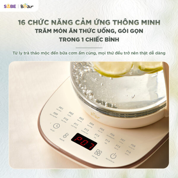 Máy pha trà Bear 1.5L HK-5H15L96 - Ảnh 4