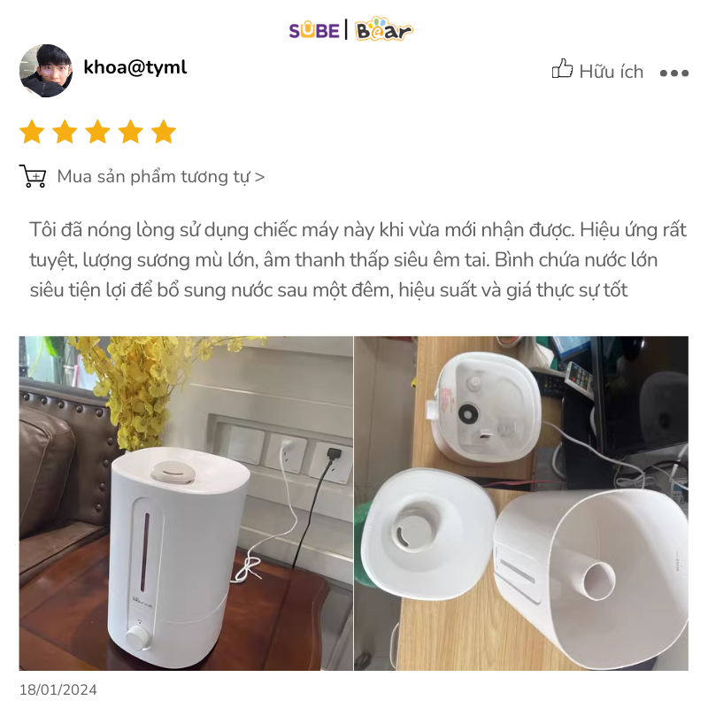 Đánh giá từ người dùng khoatyml