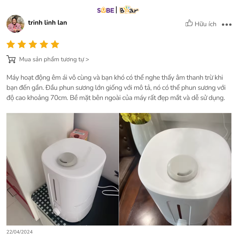 Đánh giá của người dùng trinh linh lan