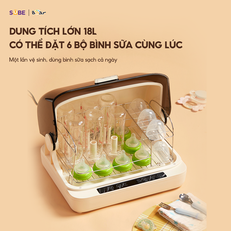 may-tiet-trung-bear-sb-mtt20-2-4 Máy tiệt trùng Bear có khả năng tiệt trùng hiệu quả