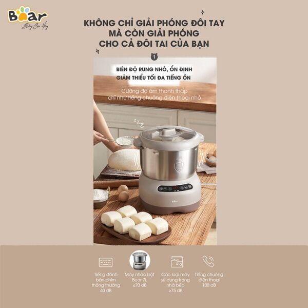 Máy trộn bột Bear 7L DM-B70V1 - Ảnh 6