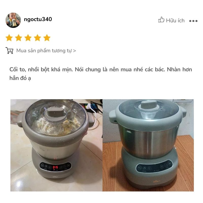 Sản phẩm nhồi bột khá mịn Sản phẩm nhồi bột khá mịn
