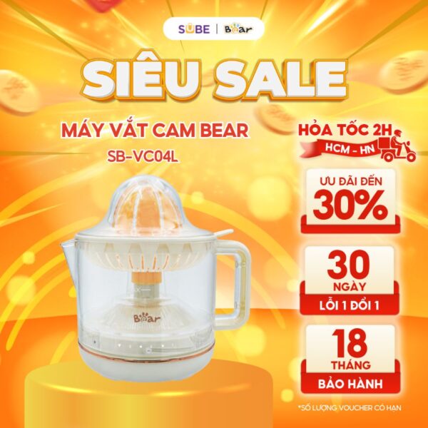Máy vắt cam Bear SB-VC04L