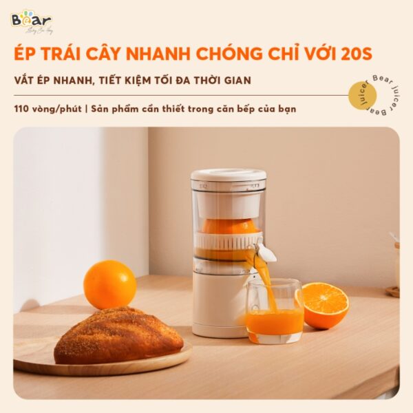 Máy vắt cam Bear ZZJ-F45A5 - Ảnh 4