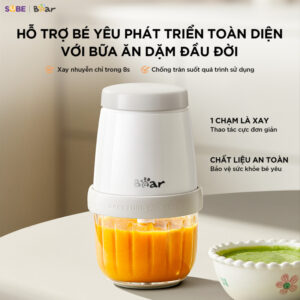 Máy xay ăn dặm Bear 0.3L CH-5H02D24